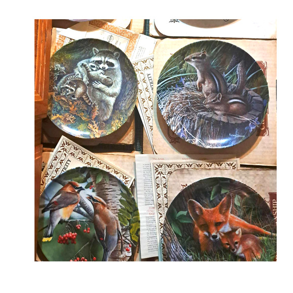 12 Knowles Collector Display Plates in Original Boxes with Certificates - Picture 6 of 8